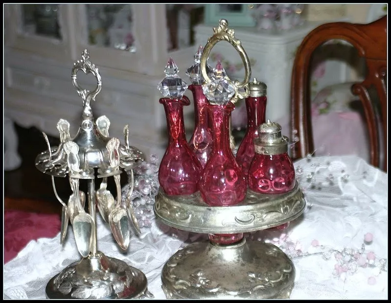 Victorian Cranberry Glass