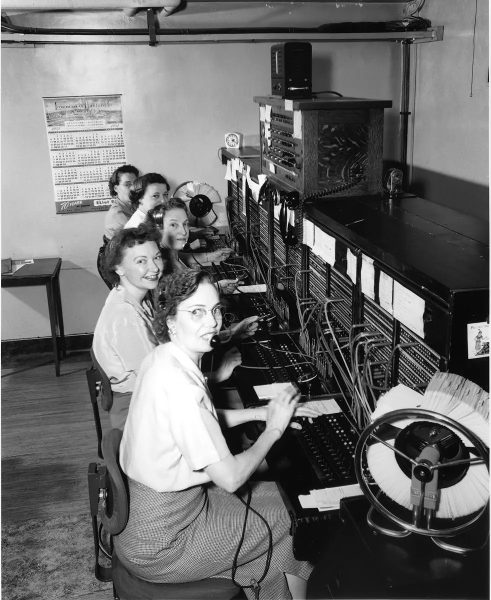 Telephone operators 