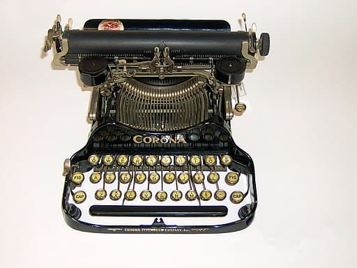 Corona Portable Typewriter