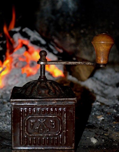 Cast Iron Antique Coffee Grinder