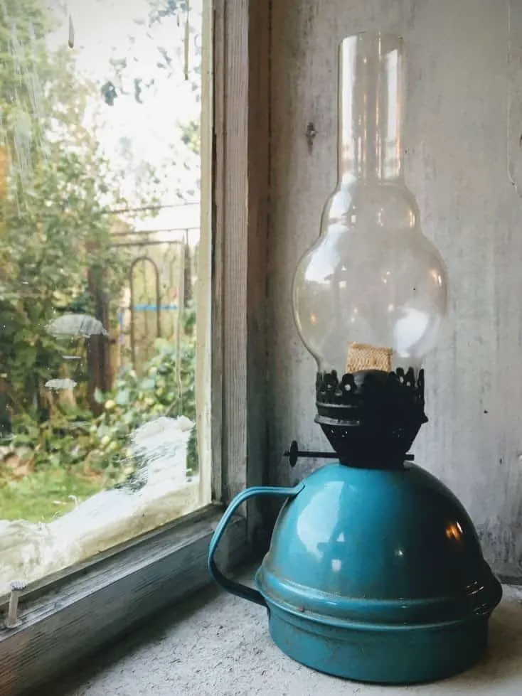 Kerosene Lamp with Wick