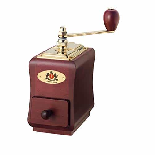 Zassenhaus "Santiago" Mahogany Beech Wood Manual Coffee Mill