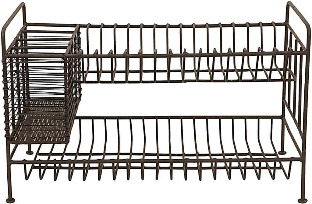 The Best 2-tier Vintage Dish Rack