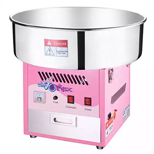 6303 Great Northern Popcorn Commercial Quality Cotton Candy Machine and Electric Candy Floss Maker