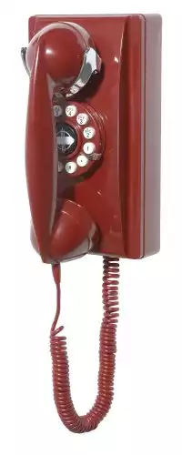 Crosley CR55-RE Wall Phone with Push Button | Amazon