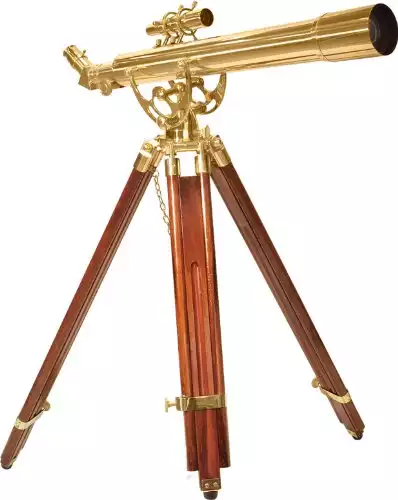 Barska Anchormaster 28x60m Brass Refractor Telescope | Amazon