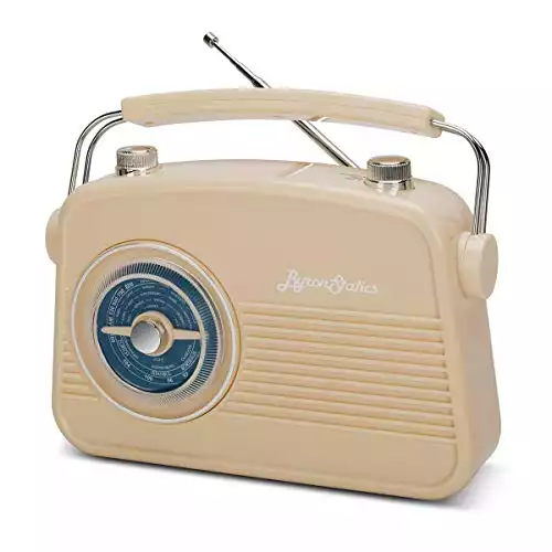 Byron Statics Vintage Portable AM/FM Radio | Amazon