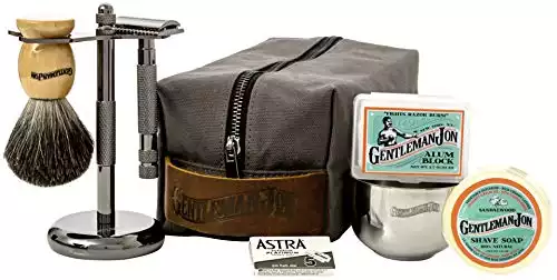 Gentleman Jon Deluxe Wet Shaving Kit