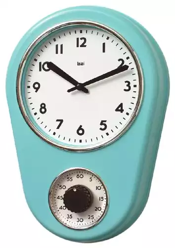 Bai 280 TU Retro Kitchen Timer Wall Clock