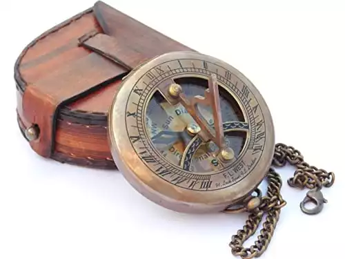 NEOVIVID Brass Sundial watch | Amazon